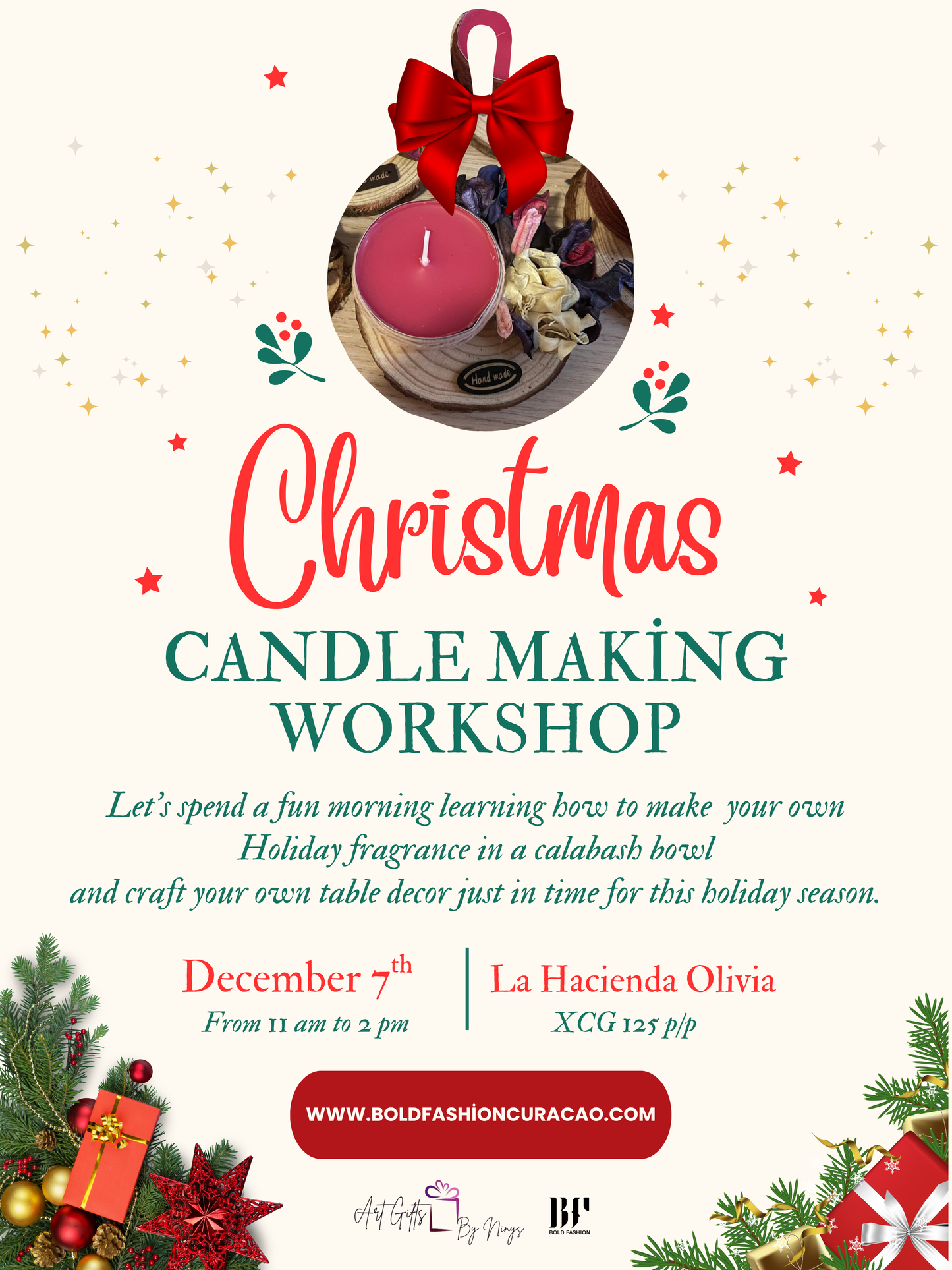 Christmas Candlemaking Workshop