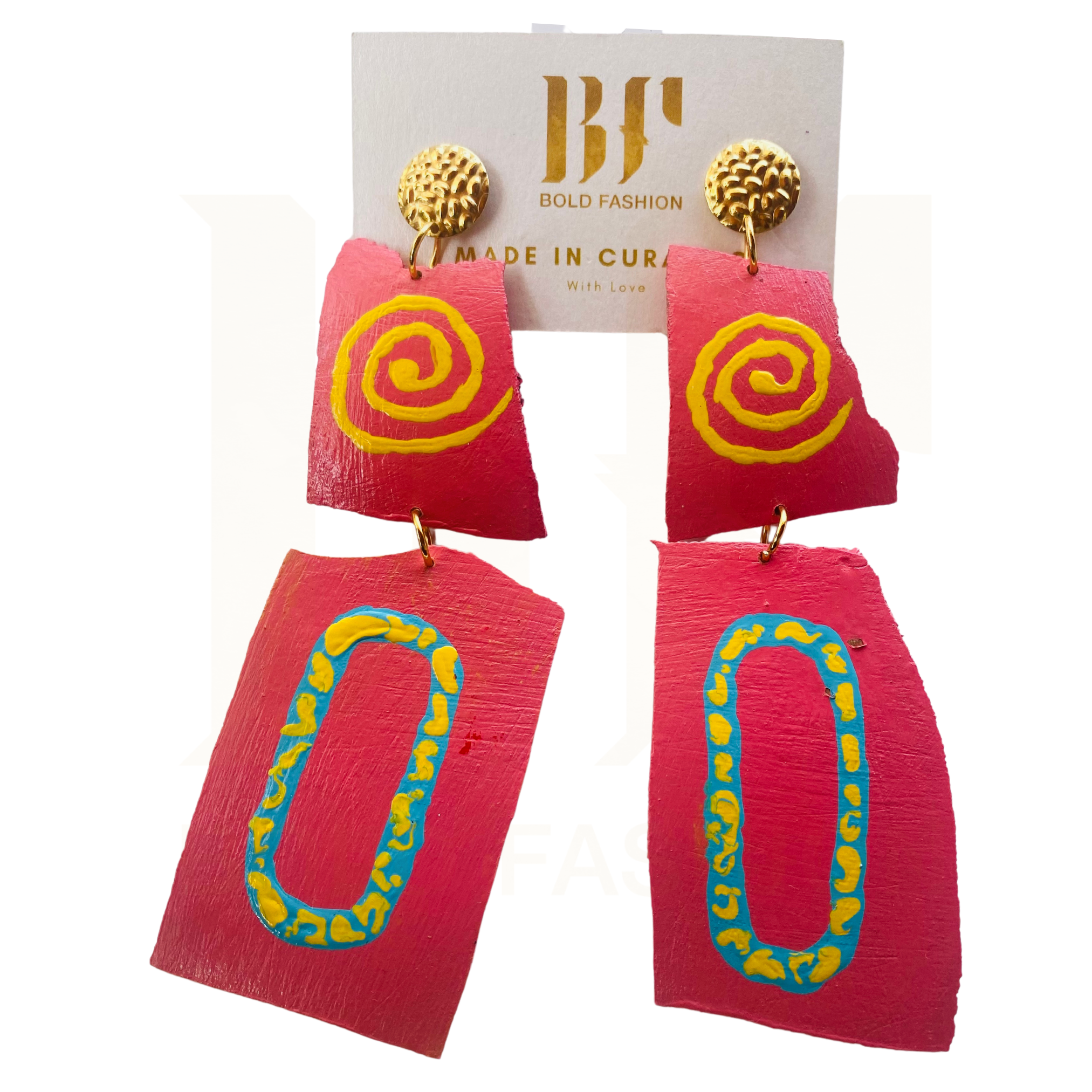 Colorful Calabash Earrings