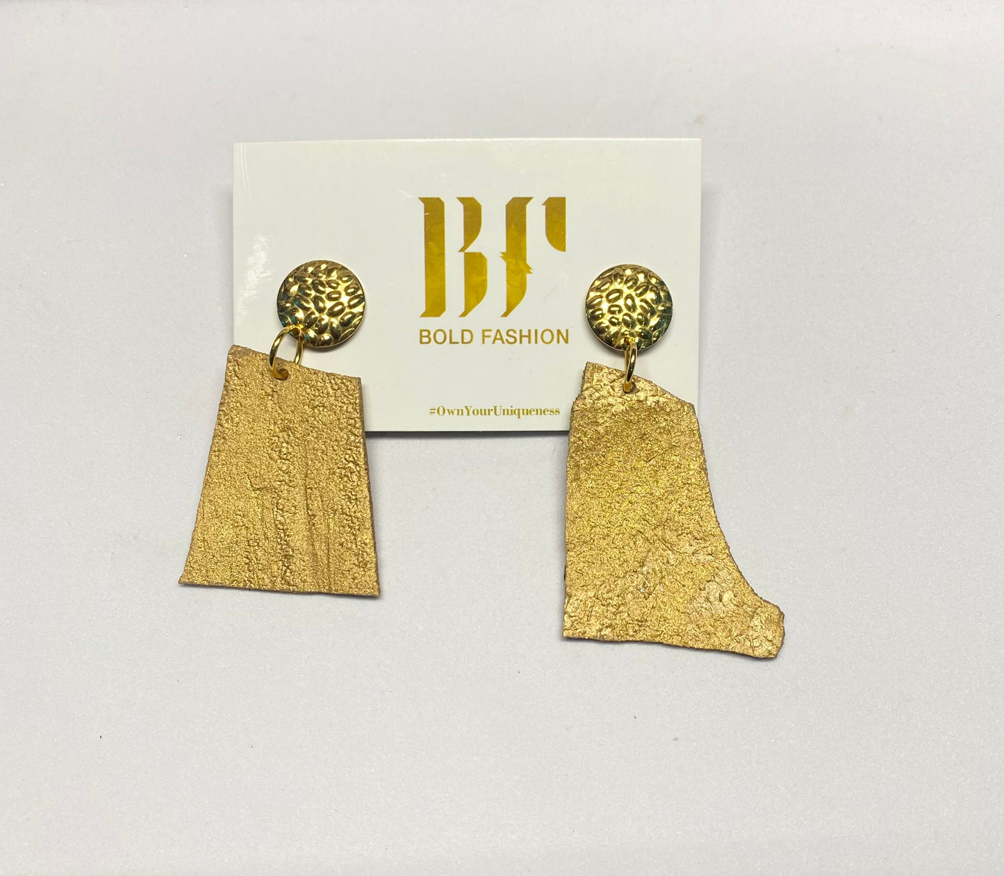 Gold Calabash Earrings