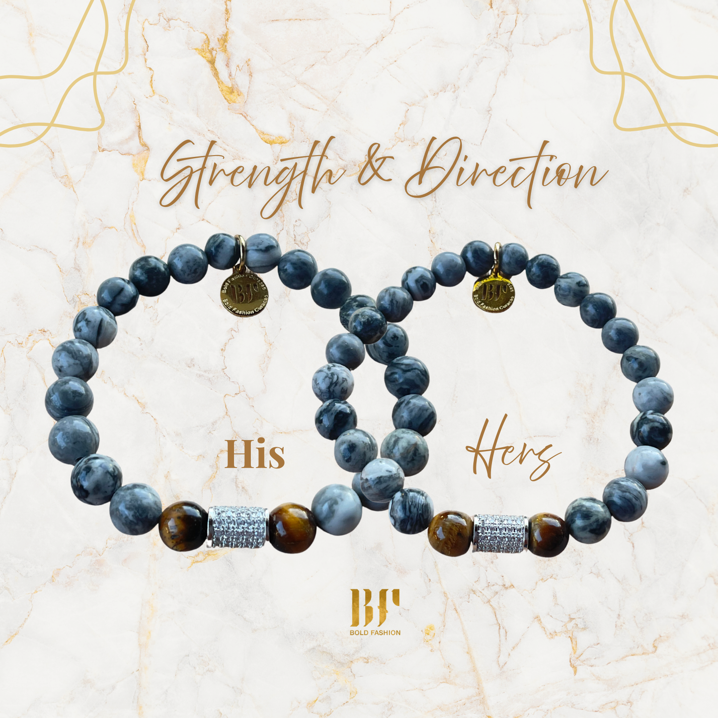 Strength & Direction bracelets