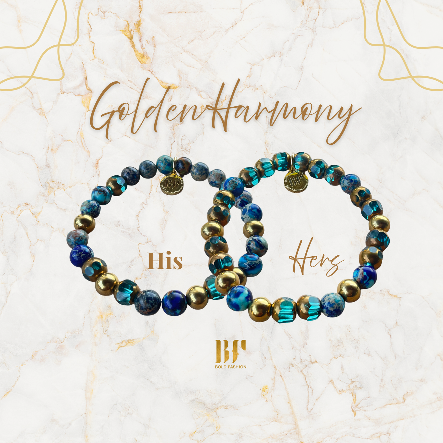 Golden Harmony bracelets
