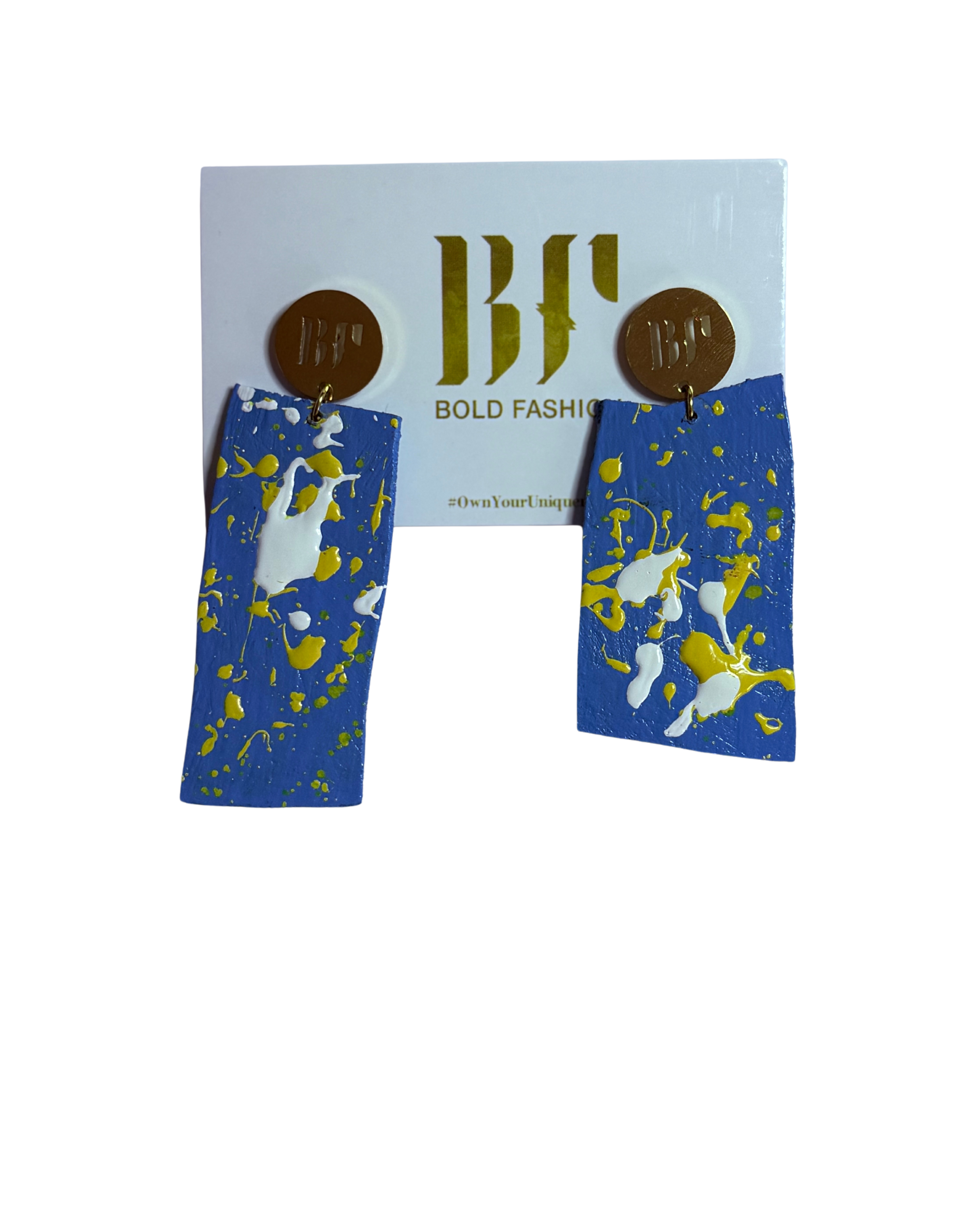 Curaçao Flag Colors Earrings