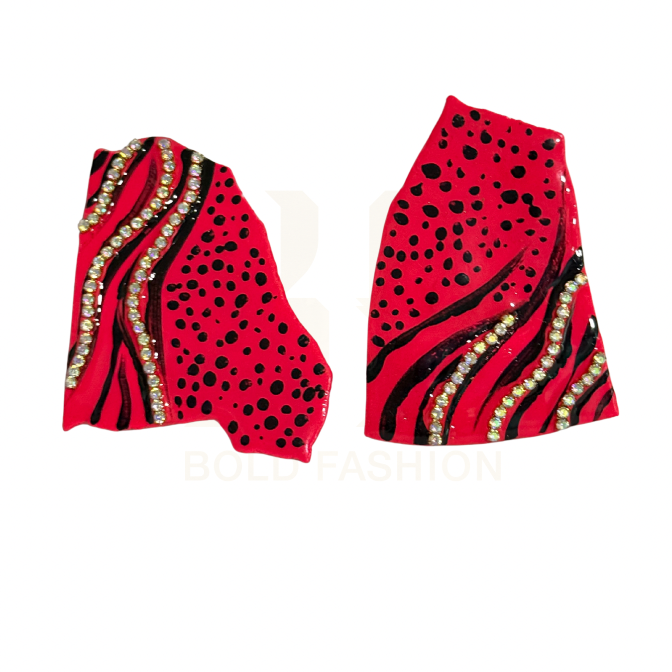 Cheetah X Zebra Earrings