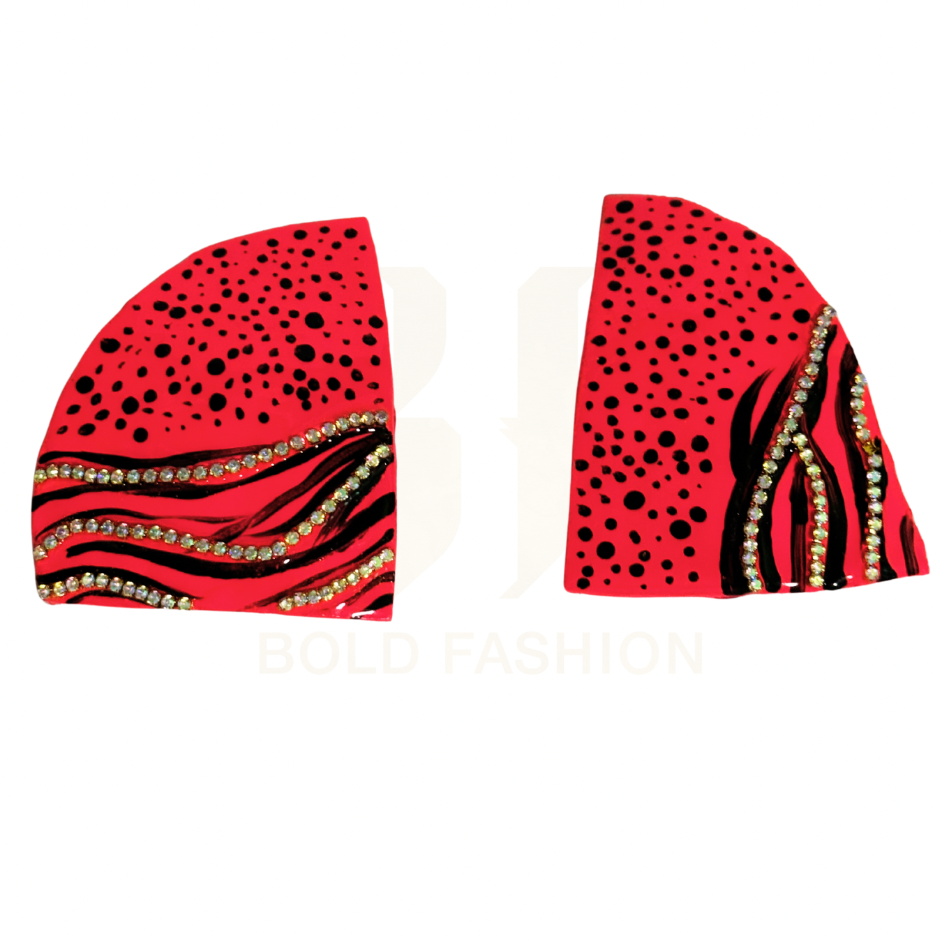 Cheetah X Zebra Earrings