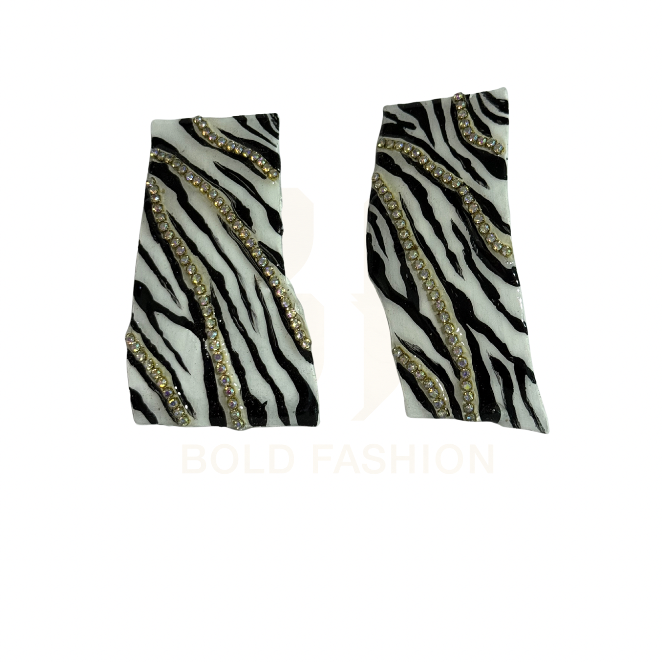 Zebra Earrings
