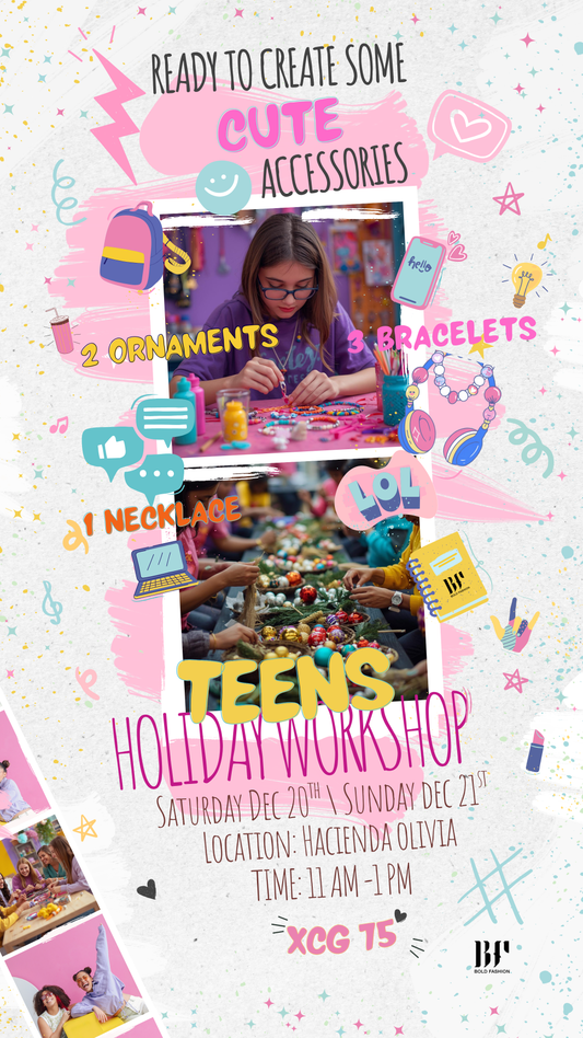 Teens Holiday Workshop