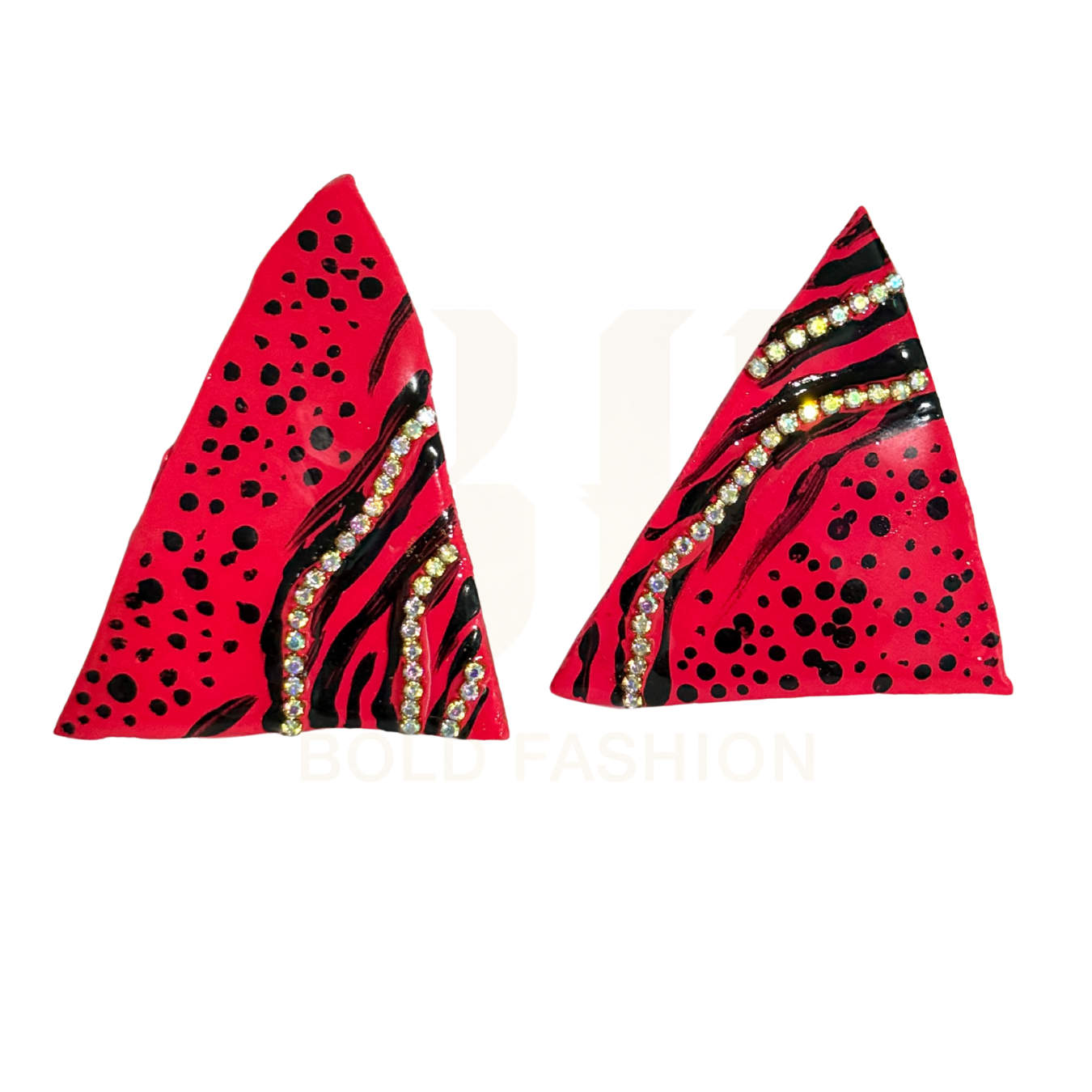 Cheetah X Zebra Earrings