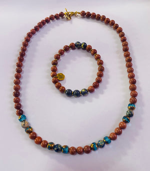 Stardust Necklace & bracelet Set